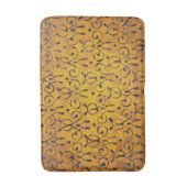 Goldenes Dekor Badematte (Vorderseite Vertikal)