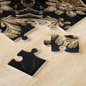 Goldenes Dekoratives Puzzle (Seite)