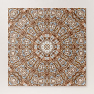 Goldenes Dekoratives Puzzle