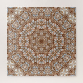 Goldenes Dekoratives Puzzle