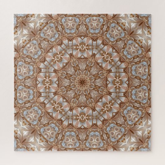 Goldenes Dekoratives Puzzle (Vertikal)