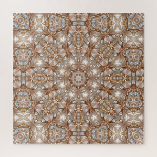 Goldenes Dekoratives Puzzle