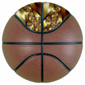 Goldenes Design auf Basketball (Rechts)