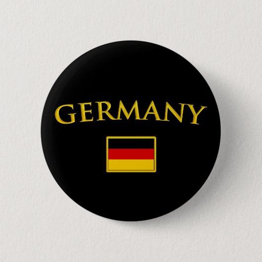 Goldenes Deutschland Button (Vorderseite)