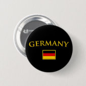 Goldenes Deutschland Button (Vorne & Hinten)