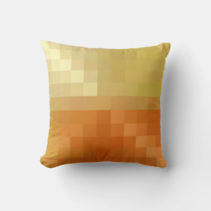 Goldenes Diamant-Muster nahtlos Kissen
