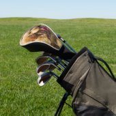Goldenes Doodle Golf Headcover (In SItu)