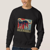 Goldenes Doodle Sweatshirt (Vorderseite)