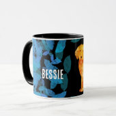 Goldenes Doodle Tasse (Vorderseite Links)