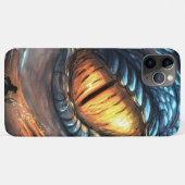Goldenes Drachenauge Case-Mate iPhone Hülle (Rückseite (Horizontal))