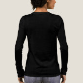 Goldenes Dreieck- und Fibonacci-Zahlen Tri-Blend Shirt (Rückseite)