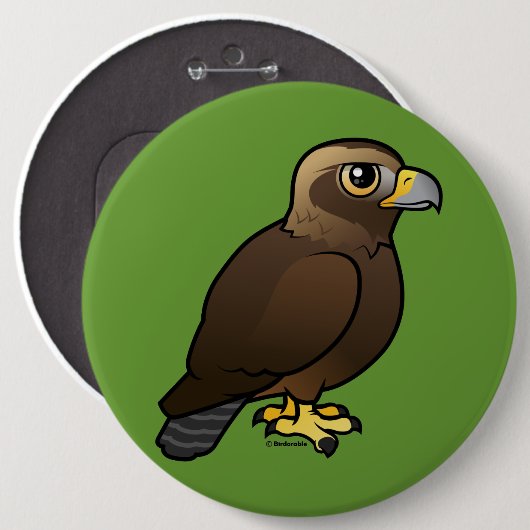 Goldenes Eagle Button (Vorne & Hinten)