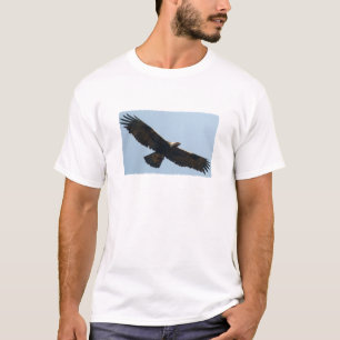 Goldenes Eagle im Flug T-Shirt