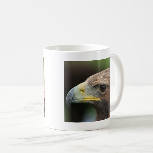 Goldenes Eagle Kaffeetasse (VorderseiteRechts)