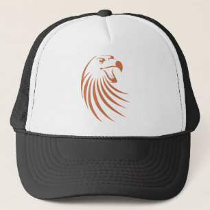 Goldenes Eagle-Logo Truckerkappe
