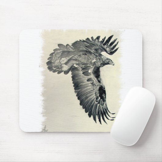 Goldenes Eagle Mousepad (Mit Mouse)