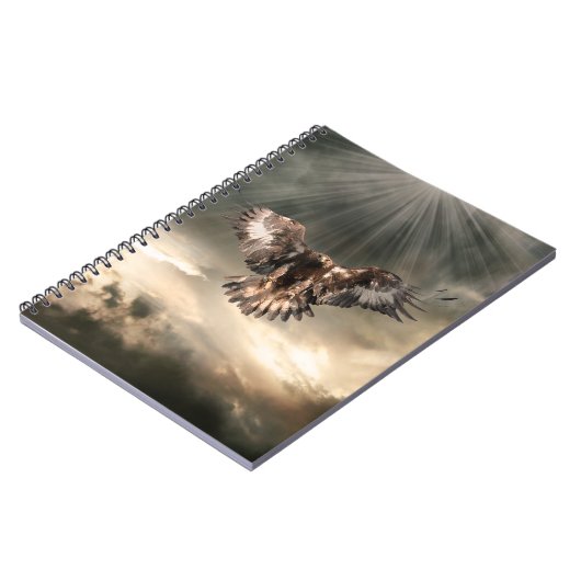 Goldenes Eagle Notizblock (Linke Seite)