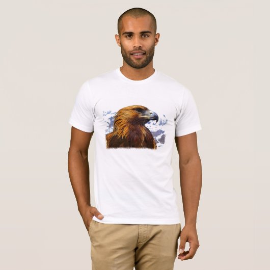 Goldenes Eagle T-Shirt (Vorne ganz)