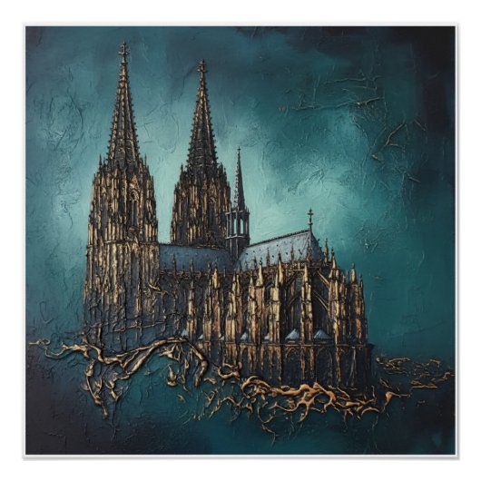 Goldenes Echo des Doms Poster (Vorderseite)