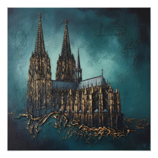 Goldenes Echo des Doms Poster