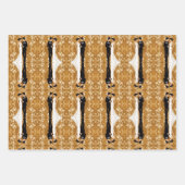 Goldenes Ehepaar in Liebe Geschenkpapier Set (Vorderseite 3)