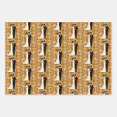 Goldenes Ehepaar in Liebe Geschenkpapier Set (Vorderseite 2)