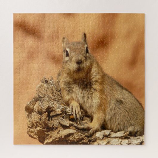 Goldenes Eichhörnchen Puzzle (Vertikal)