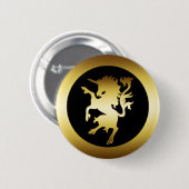 GOLDENES EINHORN BUTTON (Vorne & Hinten)