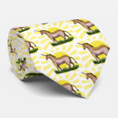 Goldenes Einhorn Krawatte (Gerollt)