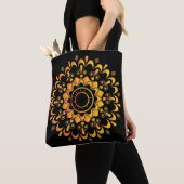 Goldenes einzigartiges Mandala-Design-95747 Tasche (Von Nahem)