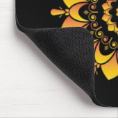 Goldenes einzigartiges Mandala-Design Mousepad (Ecke)