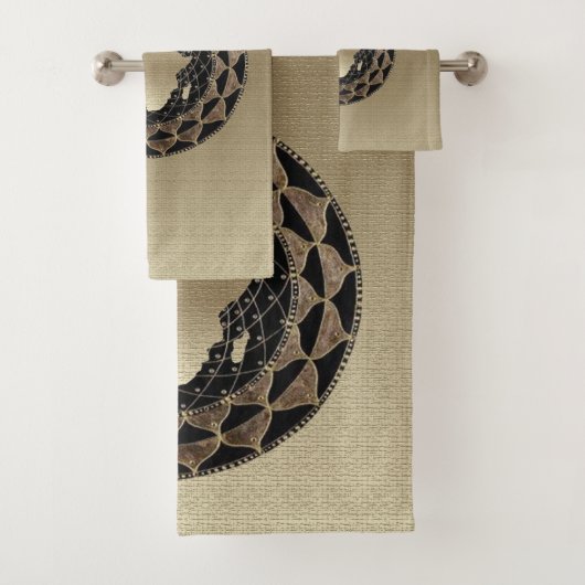 "Goldenes Erbe" Badhandtuch Set (Insitu)