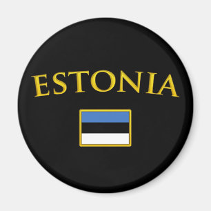 Goldenes Estland Magnet