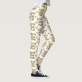 goldenes Feuerwerk Leggings (Rechts)