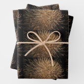 Goldenes Feuerwerk Muster Custom 2023 Celebrations Geschenkpapier Set (Beispiel)