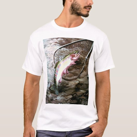 goldenes Forelle T-Shirt (Vorderseite)