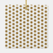 Goldenes Foto Keramikornament (Rückseite)