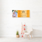 Goldenes Foto zum 50. Hochzeitstag Banner (Insitu)