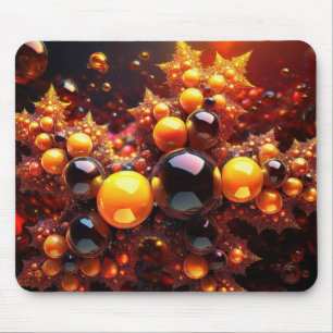 Goldenes Fraktal Mousepad