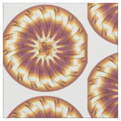 Goldenes Fraktalelement Stoff (Nahaufnahme)