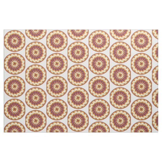 Goldenes Fraktalelement Stoff (Fat Quarter (45,7 x 55,9 cm))