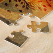 Goldenes Friedenszeichen Puzzle (Seite)