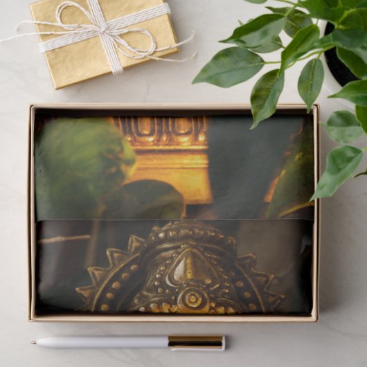 goldenes Ganesha-Papier Seidenpapier (Geschenk)