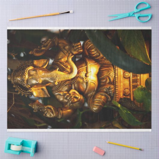 goldenes Ganesha-Papier Seidenpapier (Basteln)
