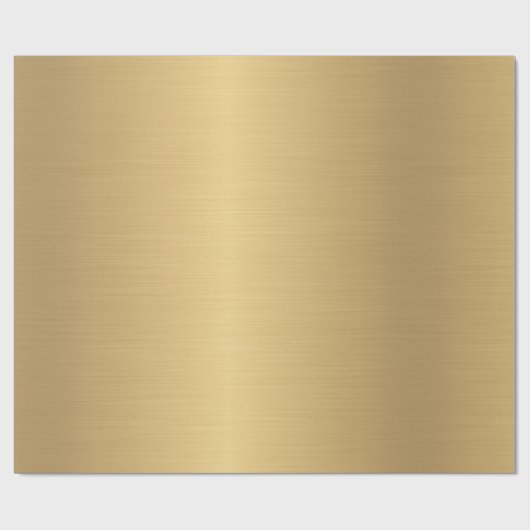 Goldenes Gelb Geschenkpapier (Flach)