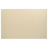Goldenes geometrisches Deko Cube-Muster Stoff (Yard (91,4 cm))