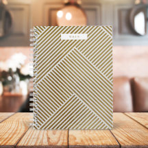 Goldenes geometrisches Muster Elegant Luxe