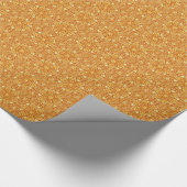goldenes geometrisches Musterpapier Geschenkpapier (Ecke)
