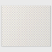 Goldenes Geschenkpapier (Flach)