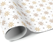 Goldenes Geschenkpapier (Rolleneckpunkt)